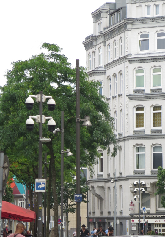 Kameras auf dem Hansaplatz, 20.06.2026